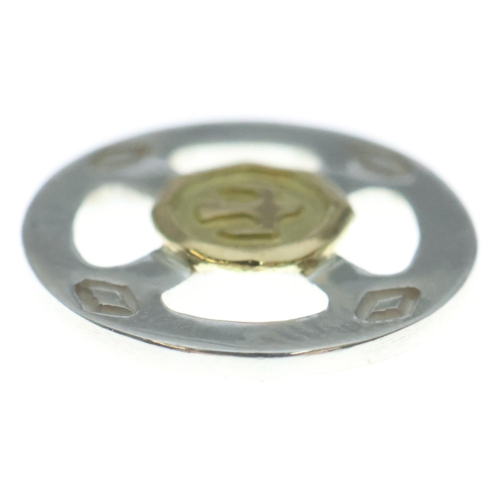 NO BRAND(ノーブランド) THE SUN (ザサン) K18イーグルポイント メディスンホイール 15mm シルバー/ゴールド