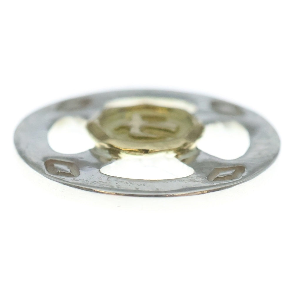 NO BRAND(ノーブランド) THE SUN (ザサン) K18イーグルポイント メディスンホイール 15mm シルバー/ゴールド