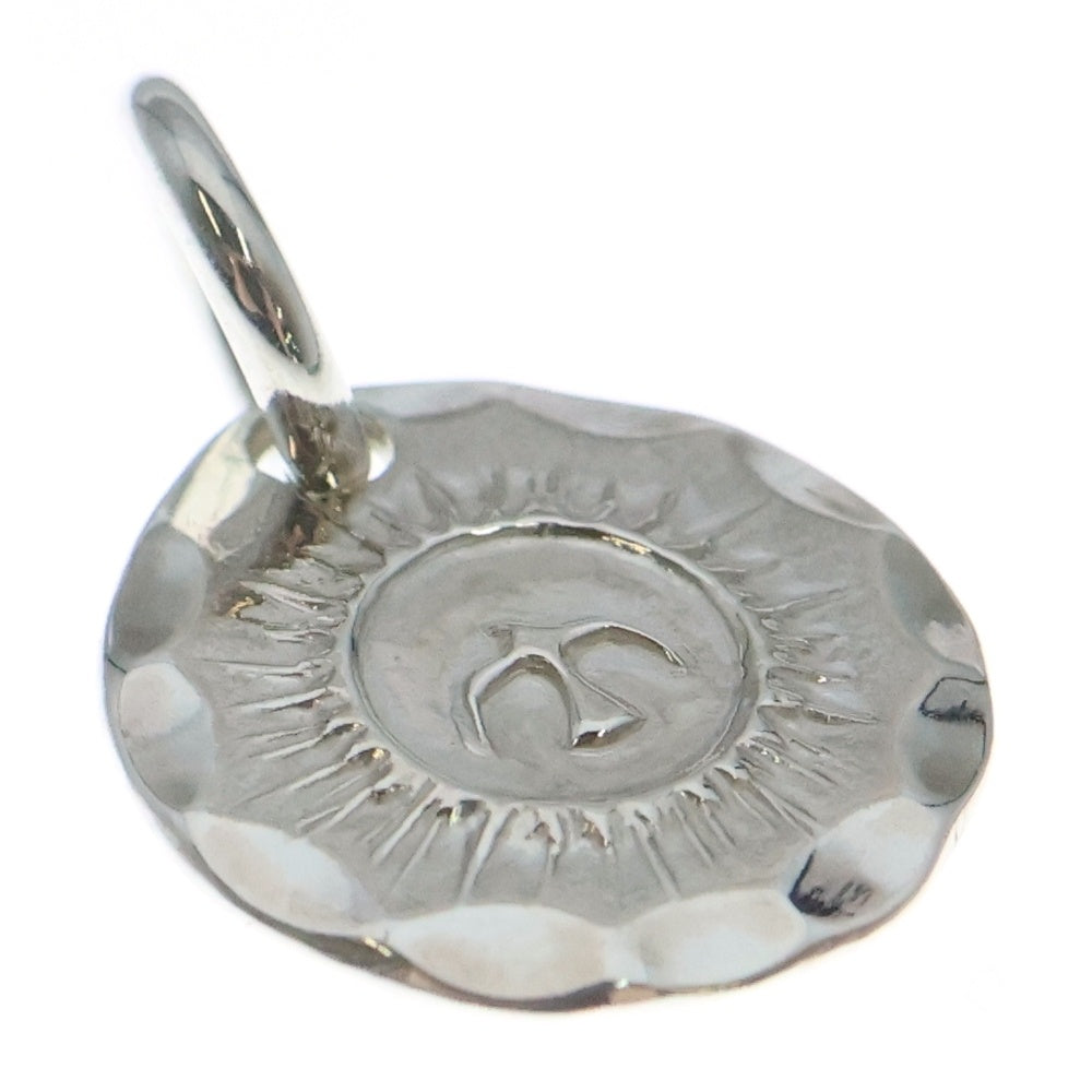 NO BRAND(ノーブランド) THE SUN (ザサン) 放射浮きイーグル タタキチャーム 13mm×13mm シルバー