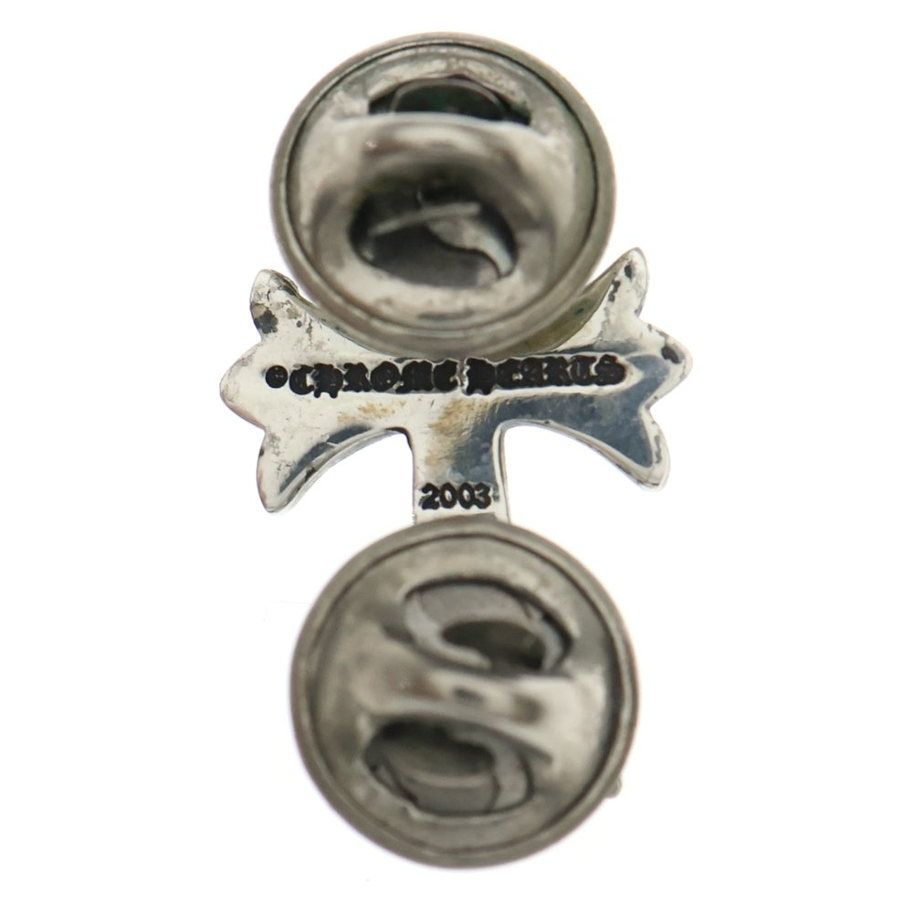 CHROME HEARTS(クロムハーツ) Small CH Cross STICK Pin スモール CHクロス ピンズ ピンバッジ ブローチ シルバー