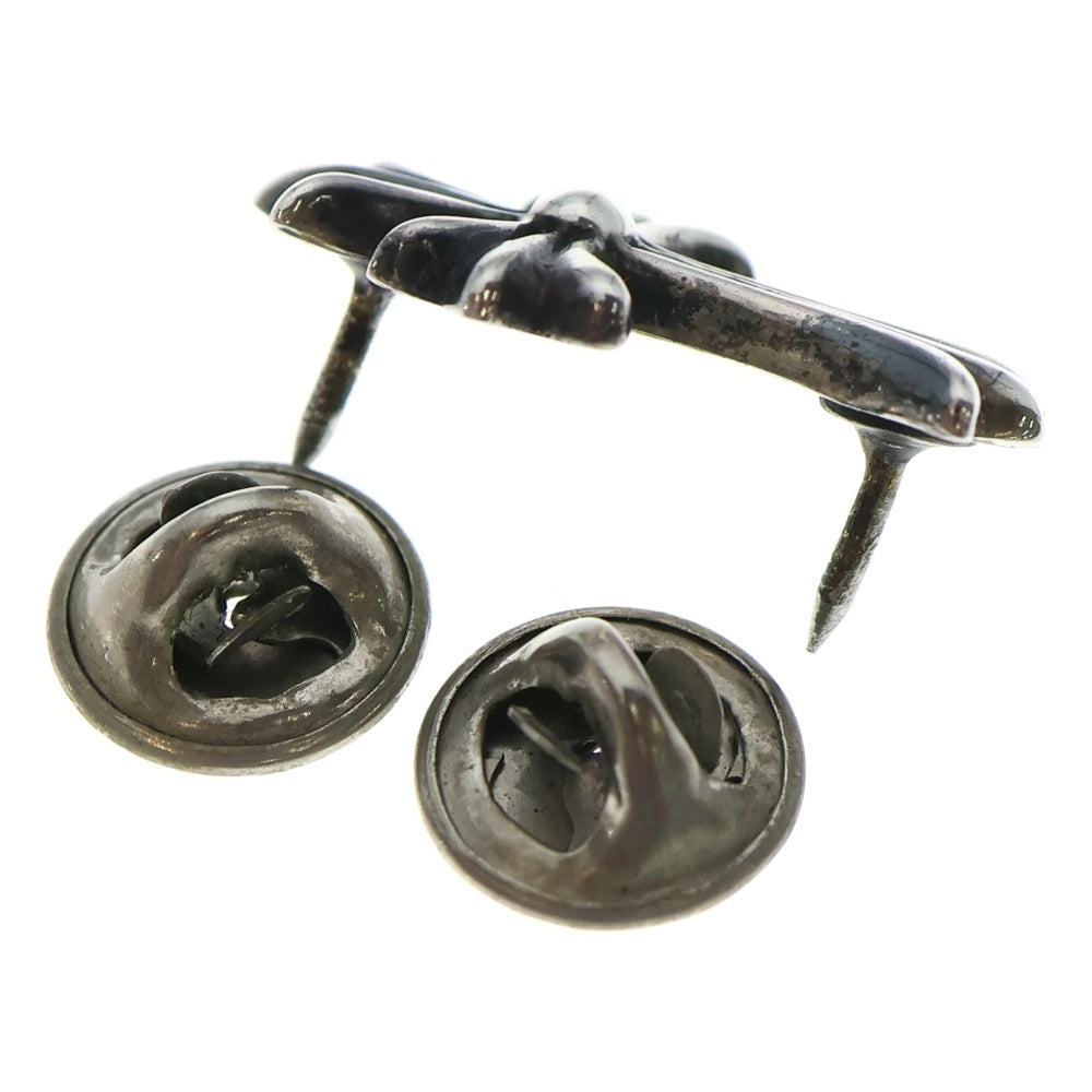 CHROME HEARTS(クロムハーツ) Small CH Cross STICK Pin スモール CHクロス ピンズ ピンバッジ ブローチ シルバー