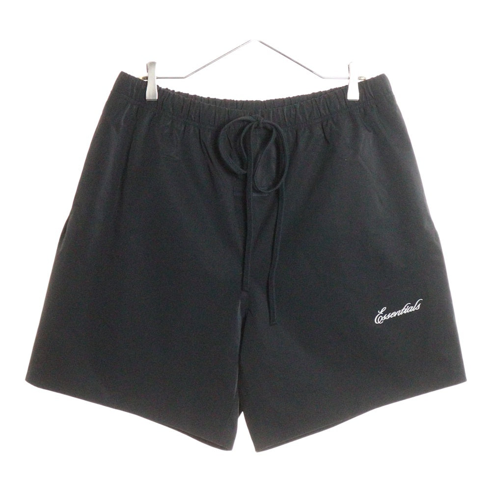 FEAR OF GOD ESSENTIALS(フィアオブゴッド エッセンシャルズ) Sporty Nylon Soccer Shorts スポーティー ナイロン ショーツ ハーフパンツ ブラック