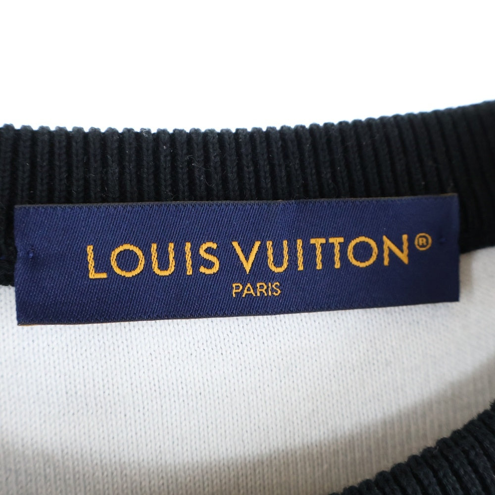 LOUIS VUITTON(ルイヴィトン) 23AW モノグラム グラデーションニット セーター ブラック RM232Q USO HKN44W