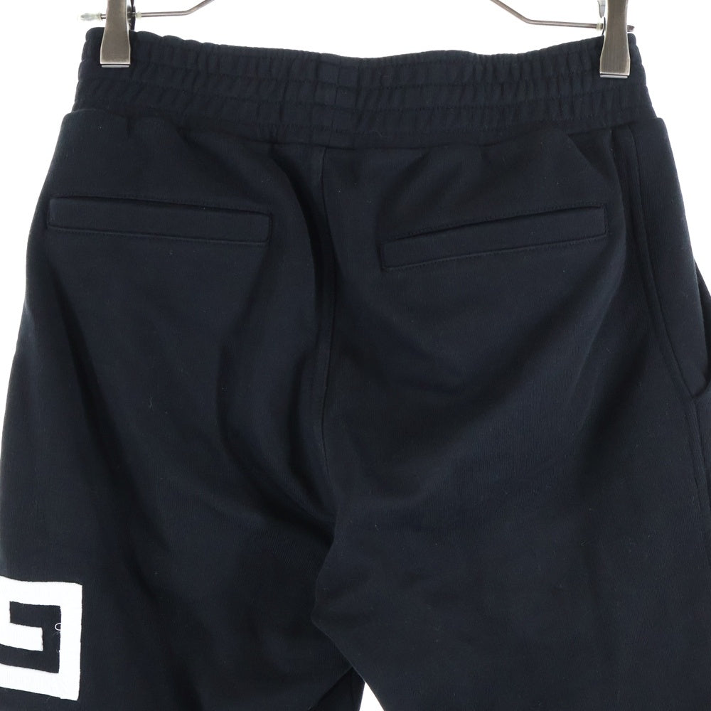 GIVENCHY(ジバンシィ) 21AW 4G TRAINING PANTS BM50WB3Y6U 4Gロゴ エンブロイダリー 刺繍 スウェットパンツ ジョガーパンツ ブラック