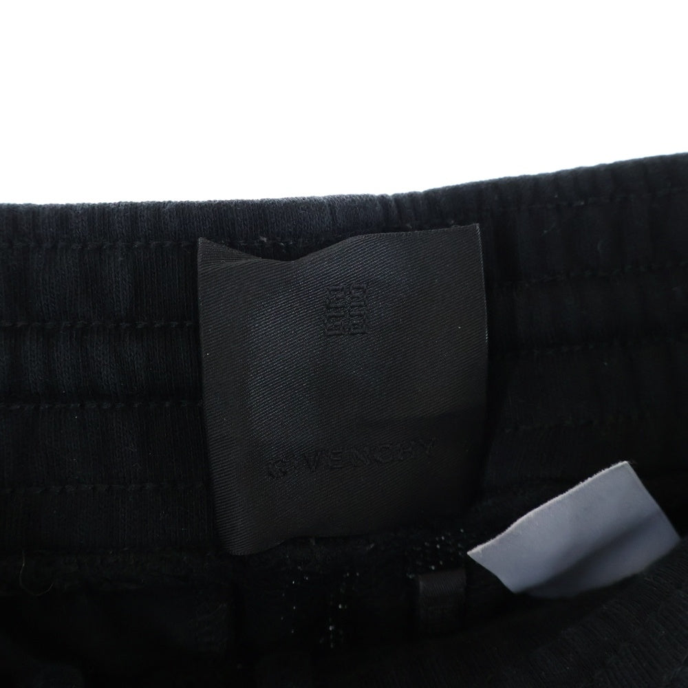GIVENCHY(ジバンシィ) 21AW 4G TRAINING PANTS BM50WB3Y6U 4Gロゴ エンブロイダリー 刺繍 スウェットパンツ ジョガーパンツ ブラック