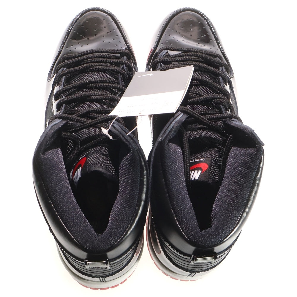 NIKE(ナイキ) ZOOM DUNK HIGH TR QS RIVALS PACK Bred AJ7730-001 ズーム ダンク ハイ クイックストライク ライバルパック ブレッド ハイカットスニーカー US9.5/27.5cm