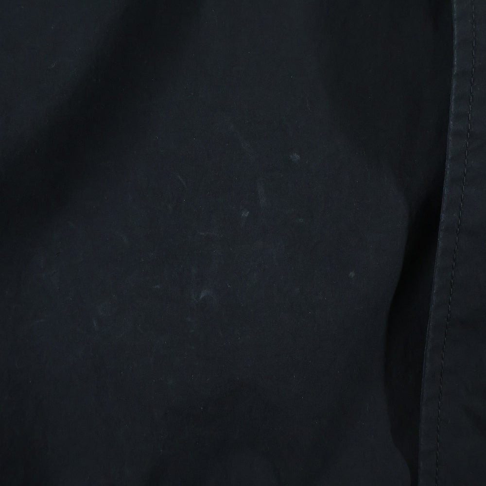 Acne Studios(アクネ ストゥディオズ) Logo Hooded Coat FN-MN-OUTW000471 ロゴフーデッド モッズコート ブラック