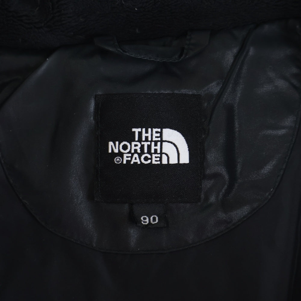 THE NORTH FACE(ザノースフェイス) 600フィル ダウンジャケット ファーフーディ ブラック レディース NFD00990