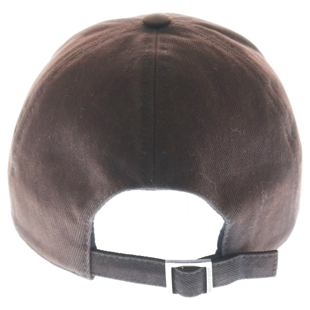 Louis Vuitton ブラック キャップ 人気ルイヴィトン キャスケットモノグラムロゴ 帽子 キャップ黒 (Louis