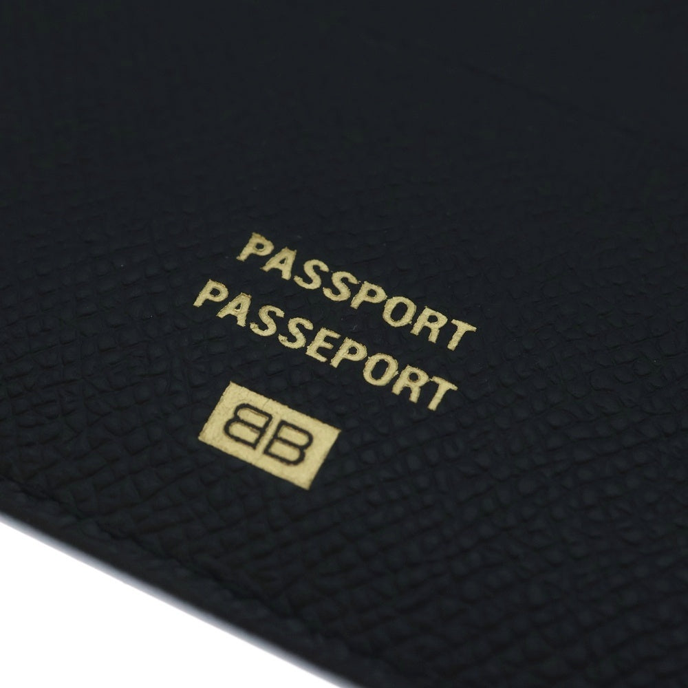 BALENCIAGA(バレンシアガ) Passport Card Holder パスポート カードホルダー カードケース ブラック/ゴールド 846328 2AB4Y レディース