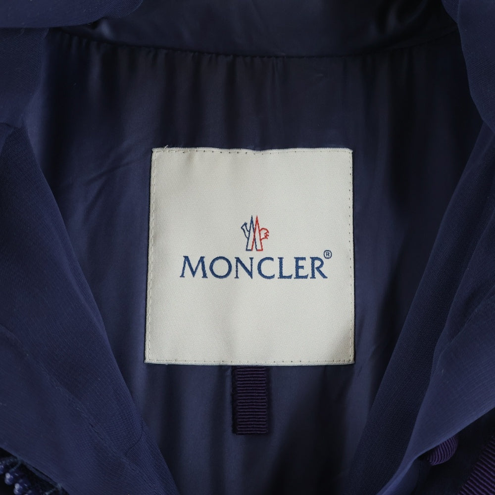 MONCLER(モンクレール) SEIRA 0209S4833421 セイラ プリーツスカート付きダウンベスト ネイビー レディース