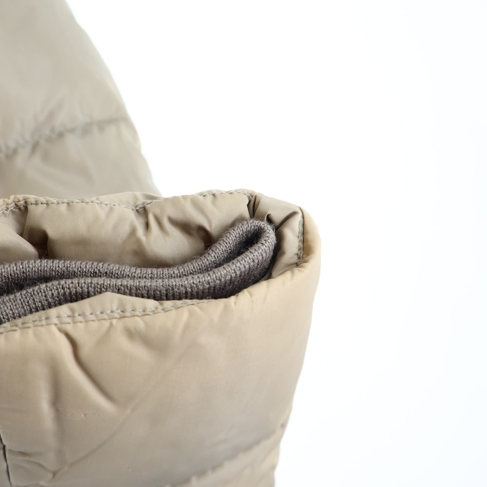 MONCLER(モンクレール) FRAGON 32093499372568065 フラゴン ファーフード付きダウンジャケット ダウンコート ベージュ レディース