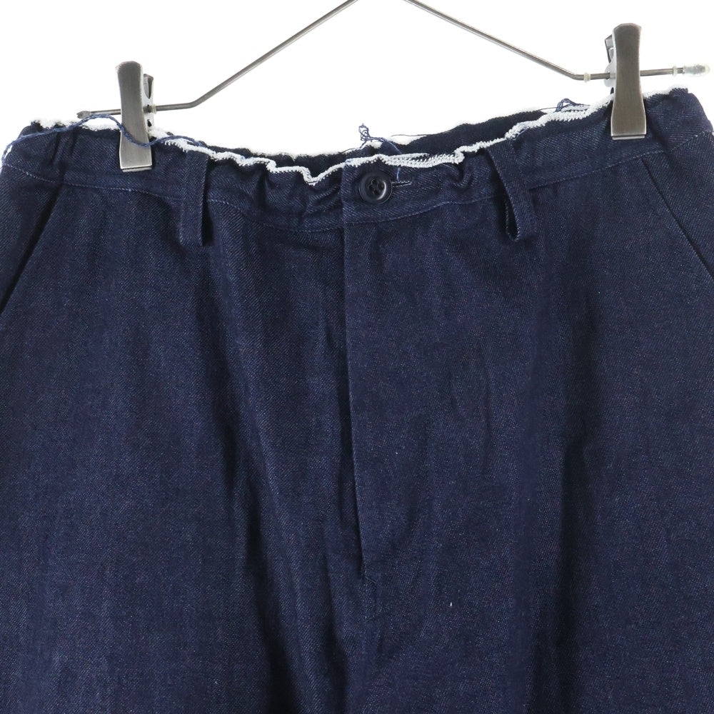 Y's(ワイズ) 24SS Side Plush Design Denim Pants YS-P11-009 サイドフラシデザイン デニムパンツ ジーンズ インディゴ レディース