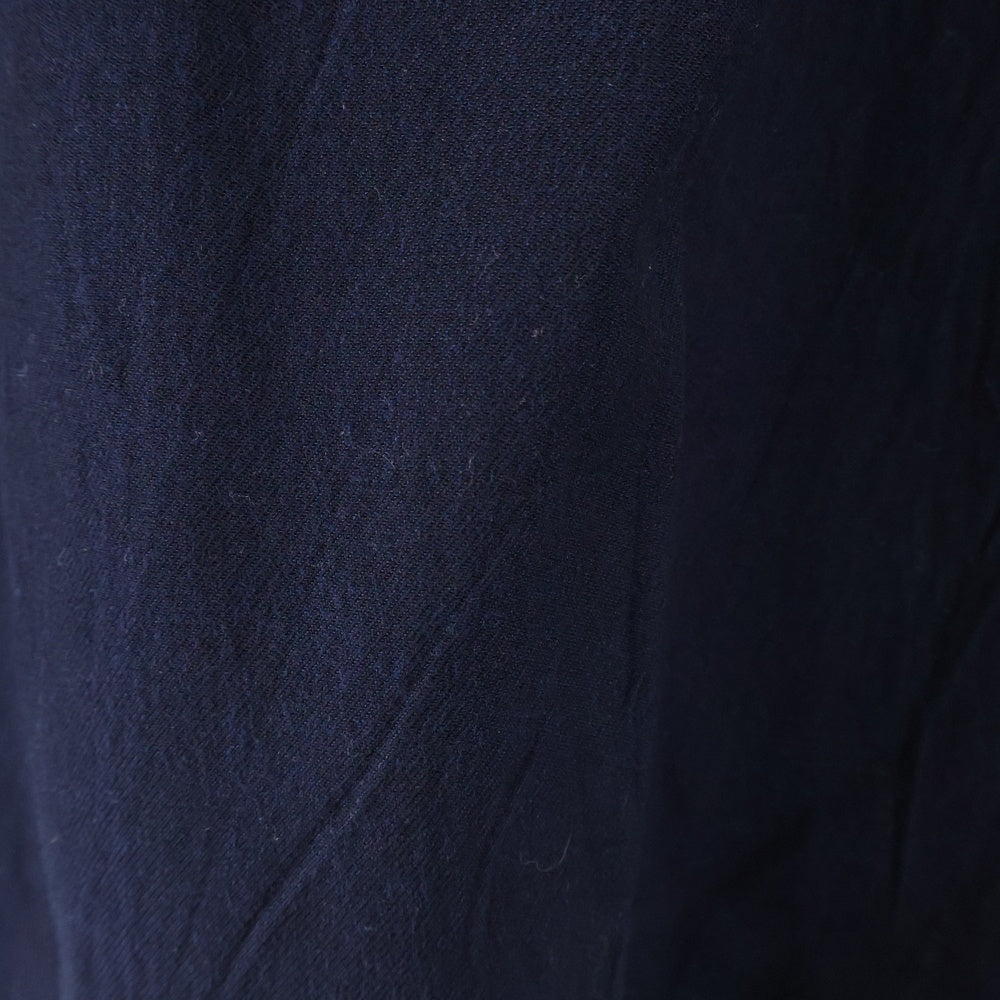 Y's(ワイズ) Medium-length Skirt YR-S06-012 ミディアム丈 ベルト付きスカート ネイビー レディース