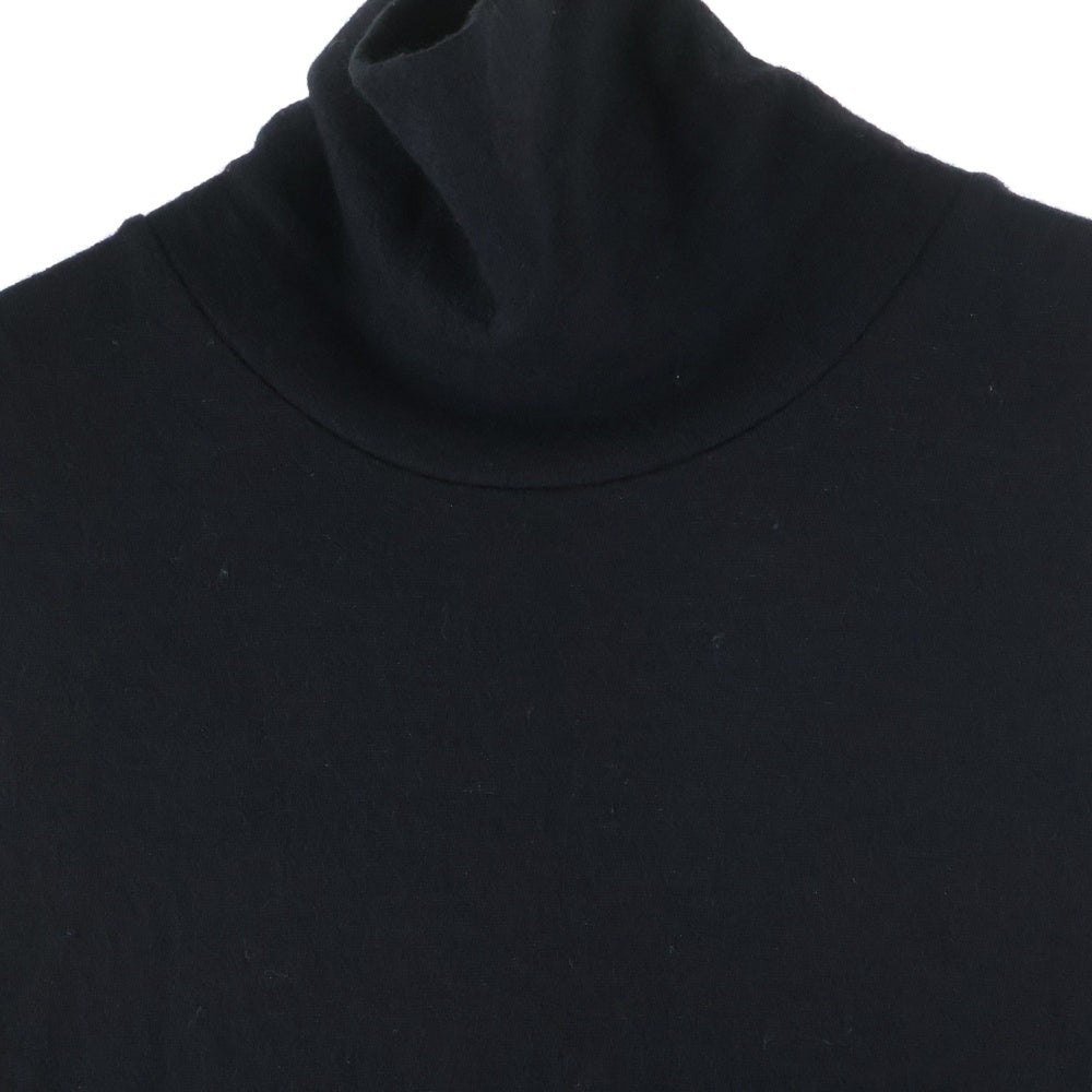 Y's(ワイズ) Sleeveless Wool Knit Dress YX-T10-163 ノースリーブ ウール ハイネック ニットワンピース ブラック レディース