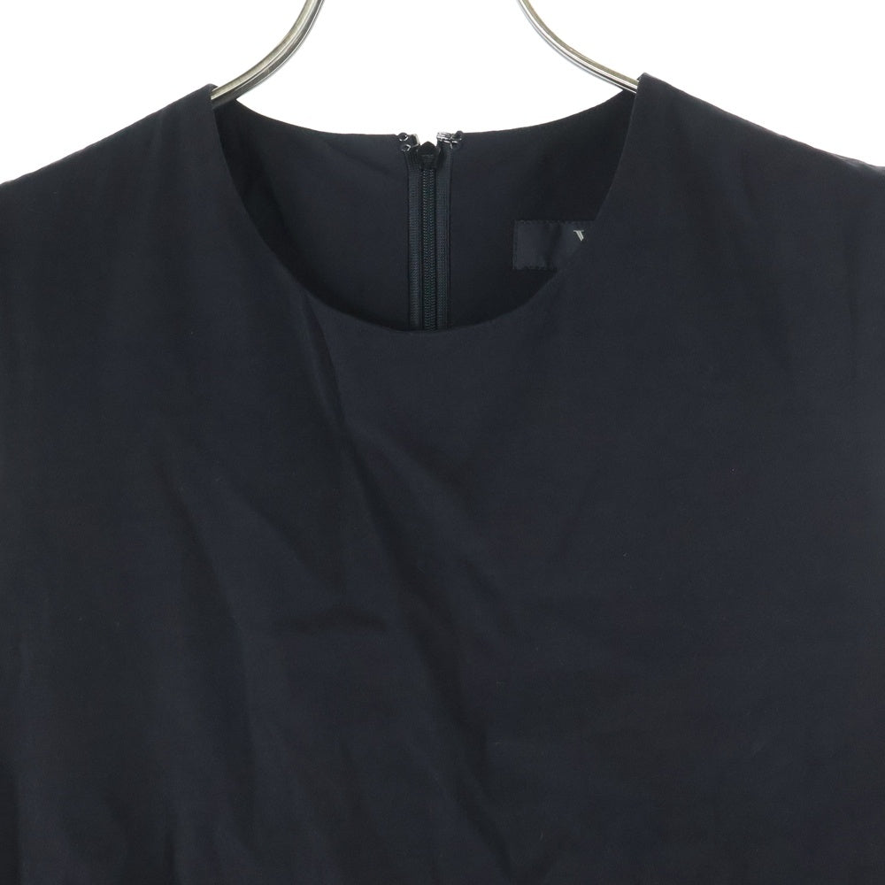 Y's(ワイズ) 19SS Sleeveless Cupra Cotton blend Dress YR-D10-200 ノースリーブ キュプラ コットン混 ワンピース ブラック レディース