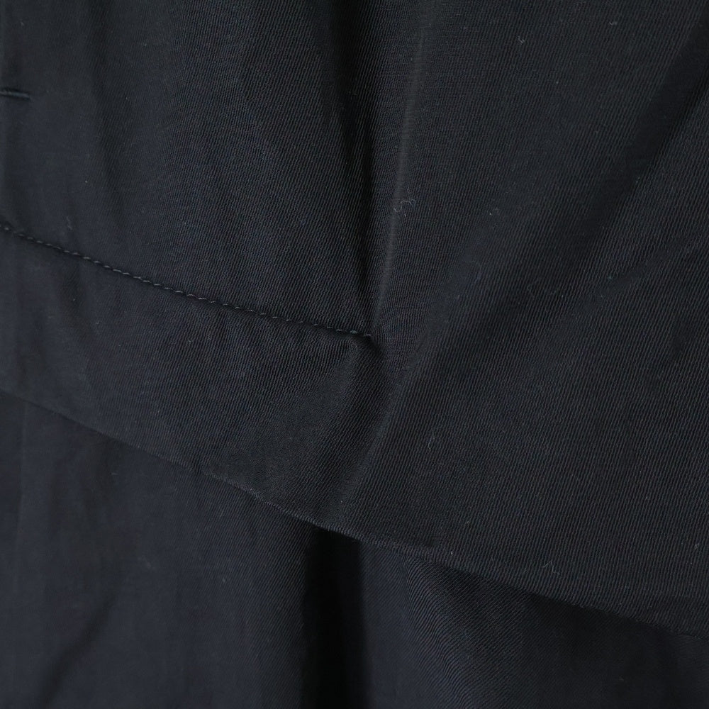 Y's(ワイズ) 19SS Sleeveless Cupra Cotton blend Dress YR-D10-200 ノースリーブ キュプラ コットン混 ワンピース ブラック レディース