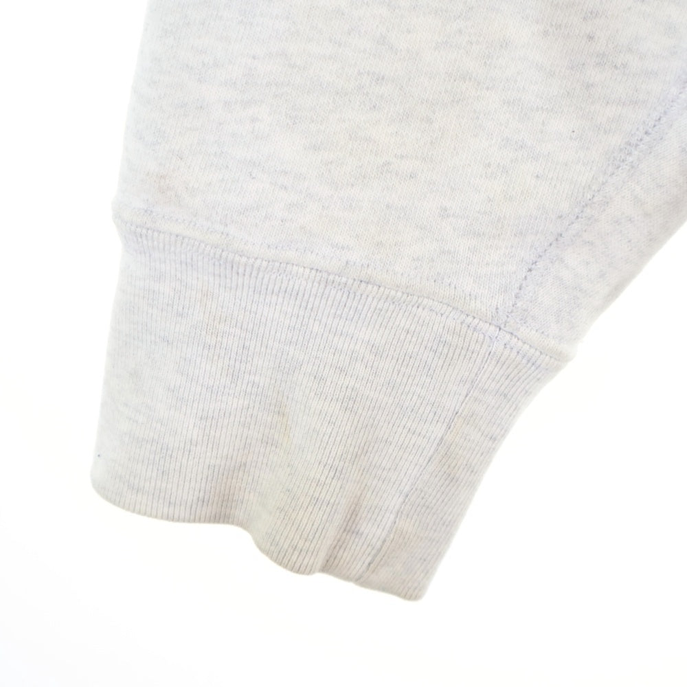 A BATHING APE(アベイシングエイプ) Head One Point Relaxed Fit Pullover 001PPH701007M ヘッドワンポイント リラックスド フィット プルオーバーパーカー フーディ グレー