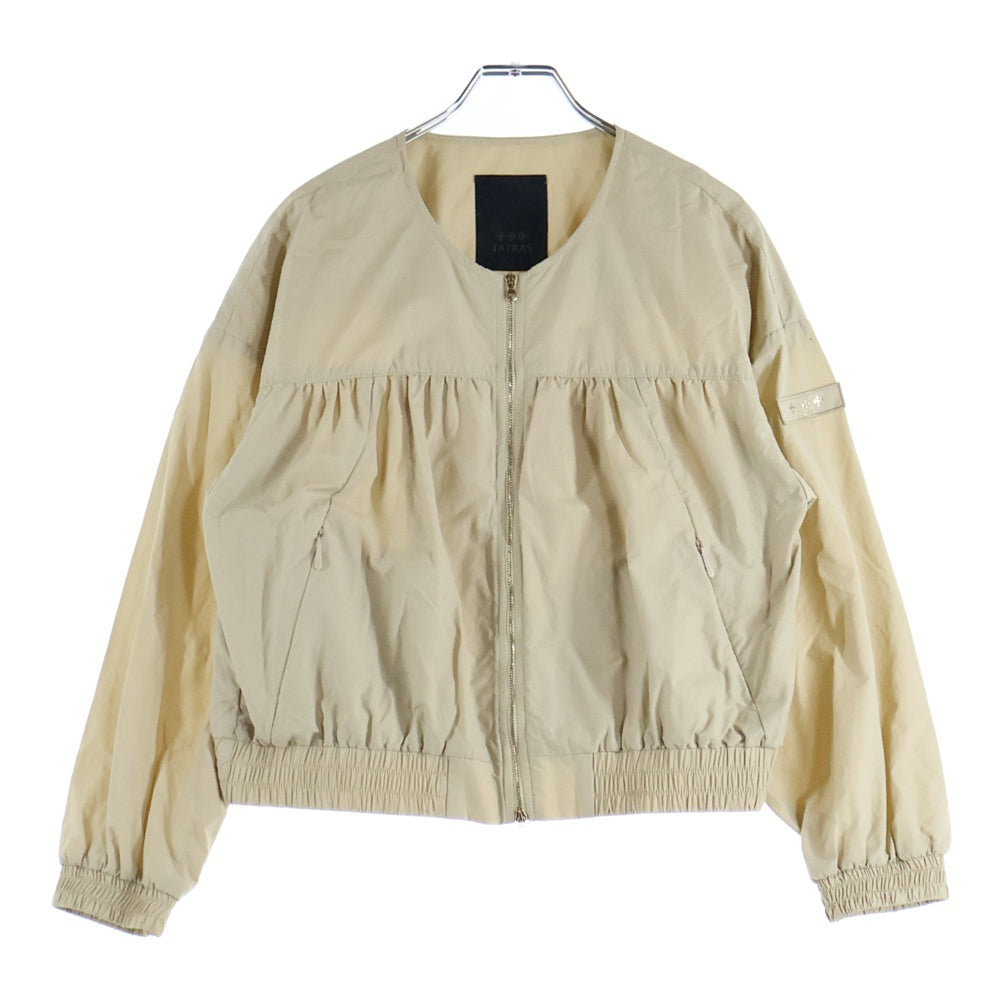 TATRAS(タトラス) 22AW AZHA LTAT22S4879 アーサ ジップナイロンジャケット ブルゾンジャケット ベージュ レディース