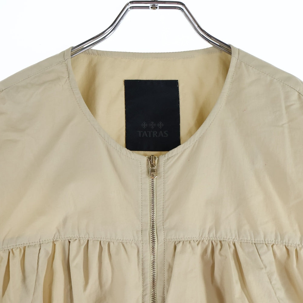 TATRAS(タトラス) 22AW AZHA LTAT22S4879 アーサ ジップナイロンジャケット ブルゾンジャケット ベージュ レディース