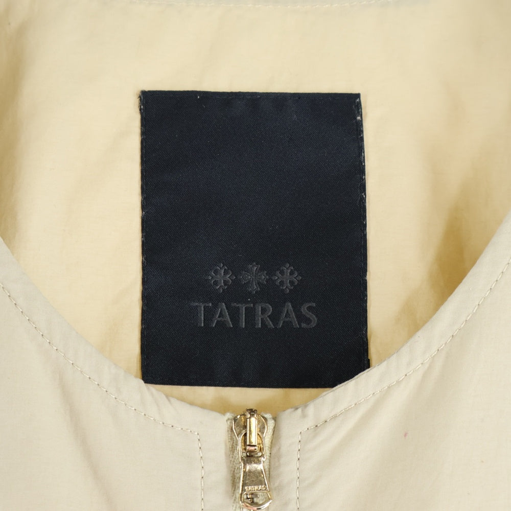 TATRAS(タトラス) 22AW AZHA LTAT22S4879 アーサ ジップナイロンジャケット ブルゾンジャケット ベージュ レディース