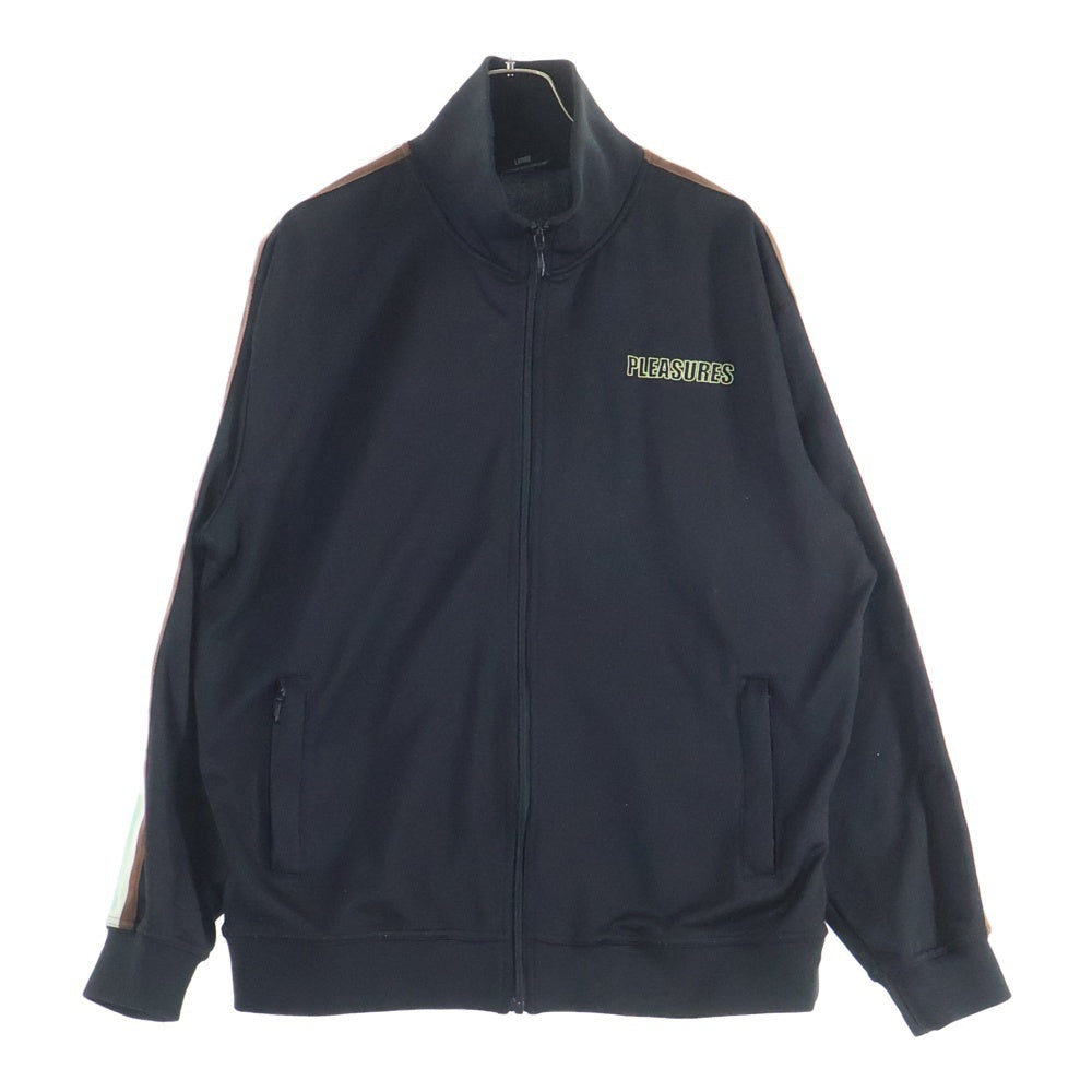 PLEASURES(プレジャーズ) ×PLAYBOY Track Jacket ×プレイボーイ ウィケッド ロゴ トラックジャケット ブラック