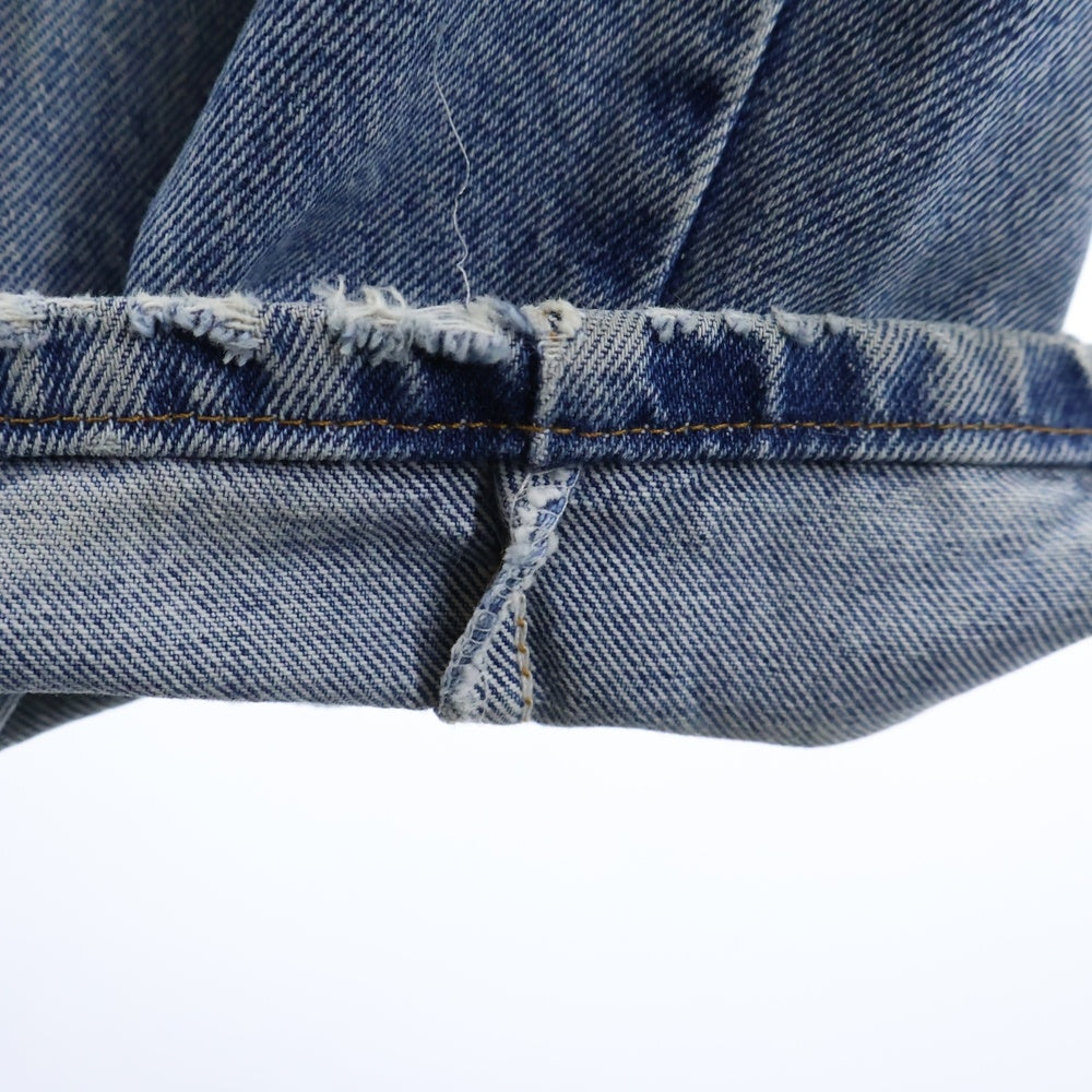 Levi's(リーバイス) 80s VINTAGE 505 ボタン裏686 スモールE ストレートデニムパンツ インディゴ