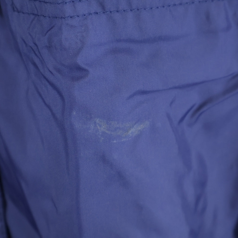 FILA(フィラ) Windbreaker Red White フロントワンポイントロゴ刺繍 ジップアップナイロンジャケット レッド/ホワイト