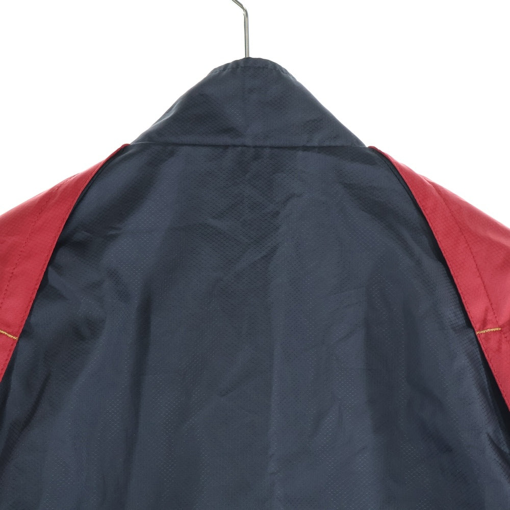 ASICS(アシックス) Nylon Jacket XTW50F フロントロゴナイロンジャケット ウィンドブレーカー ブラック