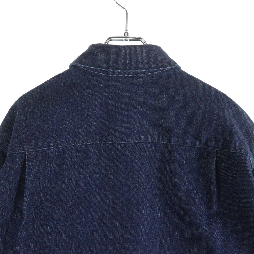 STONE ISLAND(ストーンアイランド) 25AW Denim Shirts K2S151100008 袖ロゴワッペン デニム長袖シャツ デニムジャケット インディゴ