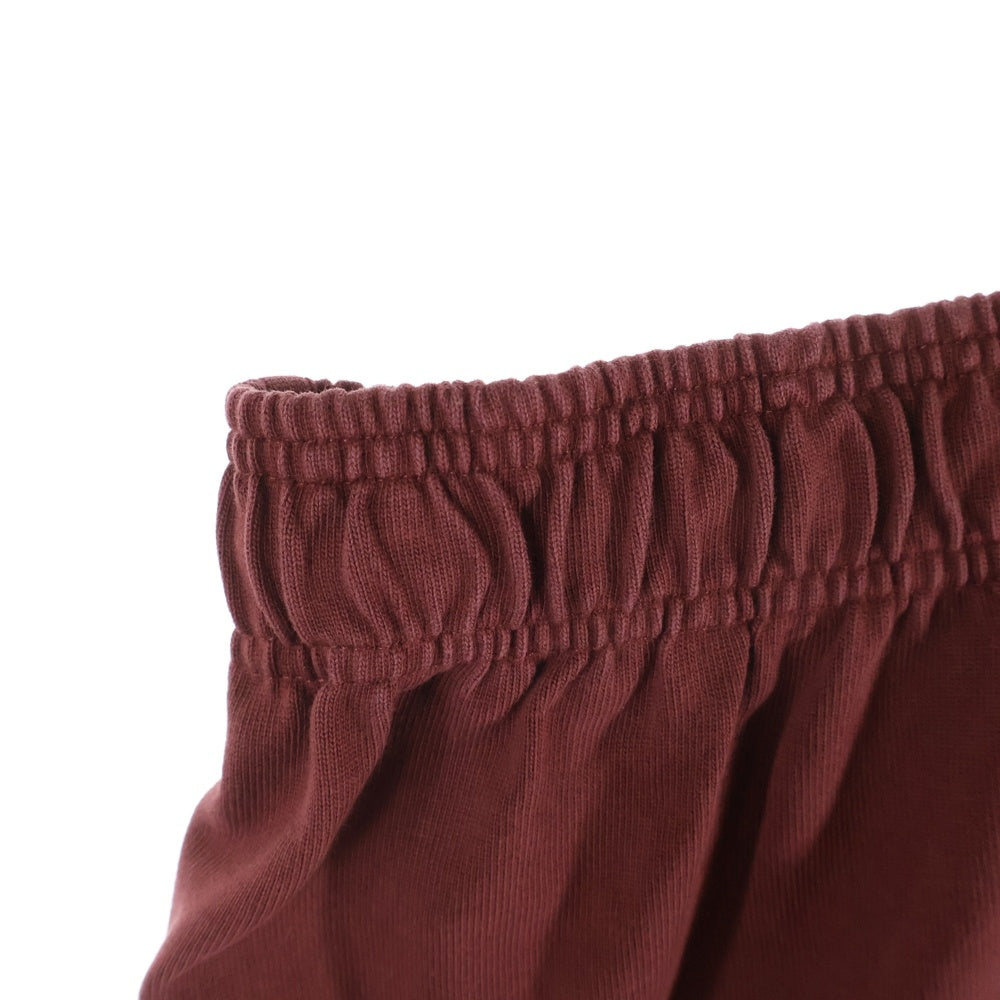 STUSSY(ステューシー) 25ss JERSEY SHORT フロント ジャージー スウェット ショーツ ハーフパンツ ボルドー 112334