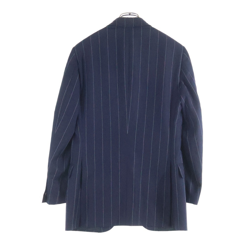 BELVEST(ベルベスト) Stripe Tailored Jacket A535 ストライプ テーラードジャケット ネイビー