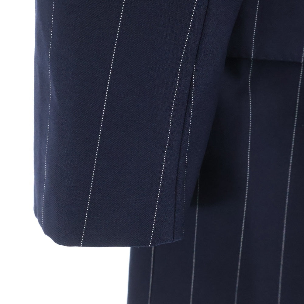 BELVEST(ベルベスト) Stripe Tailored Jacket A535 ストライプ テーラードジャケット ネイビー