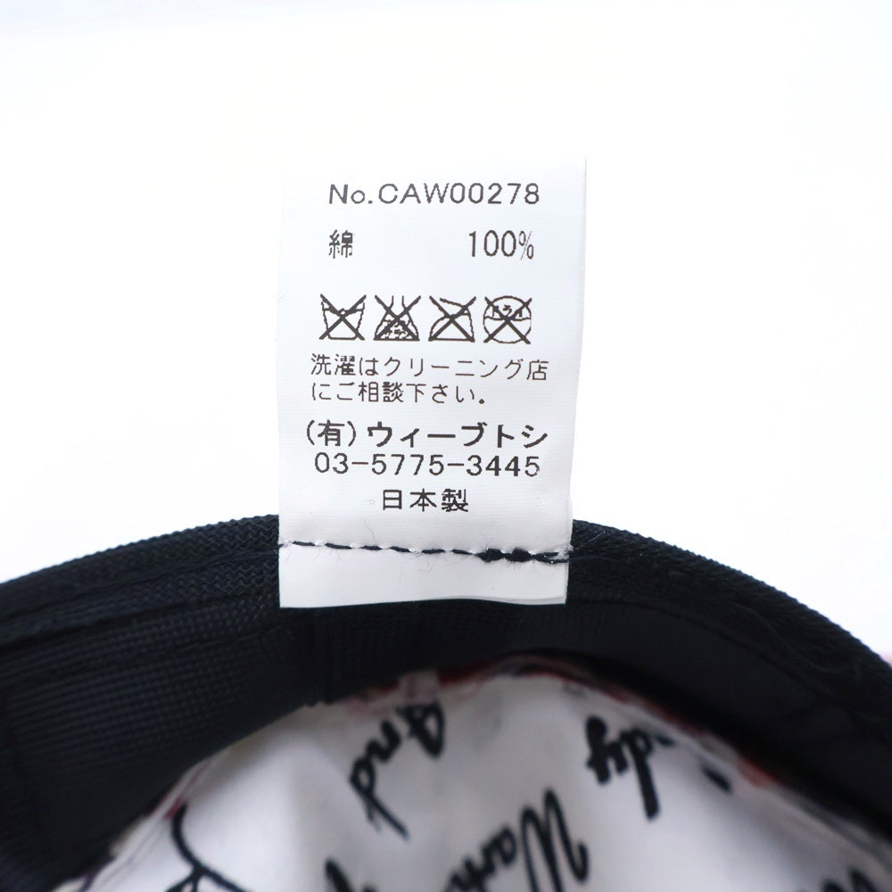 CA4LA(カシラ) Campbell Soup Hat キャンベルスープ バケットハット 帽子 ホワイト/レッド