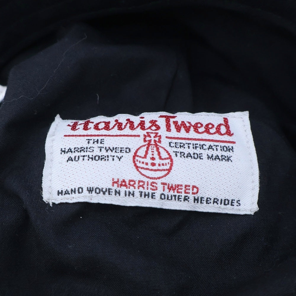 Harris Tweed(ハリスツイード) チェック柄 キャスケット ハンチングキャップ 帽子 マルチ DS15408