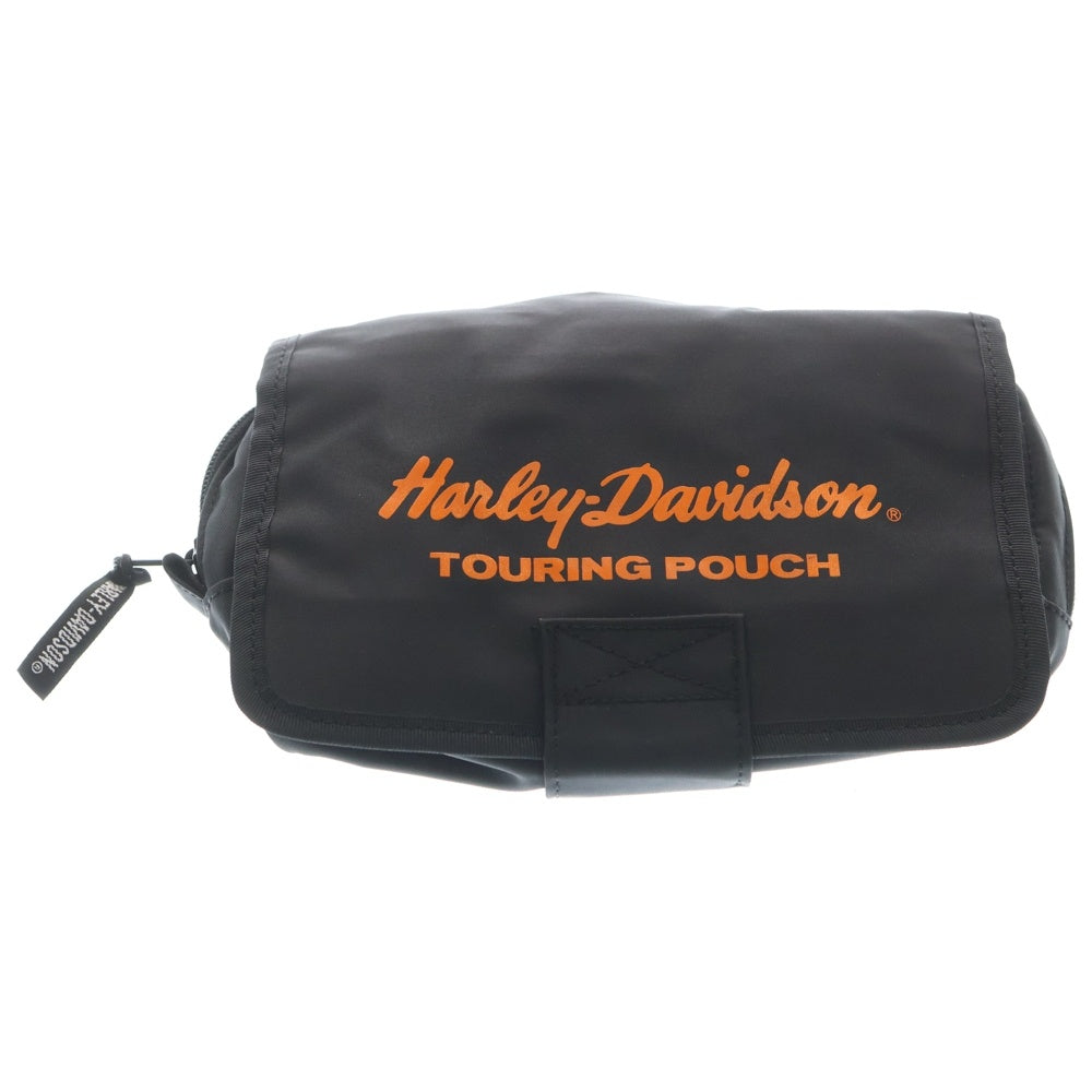 HARLEY DAVIDSON(ハーレーダビッドソン) フロントロゴプリント ショルダーバッグ ボディバッグ オレンジ 1000-JD-JH