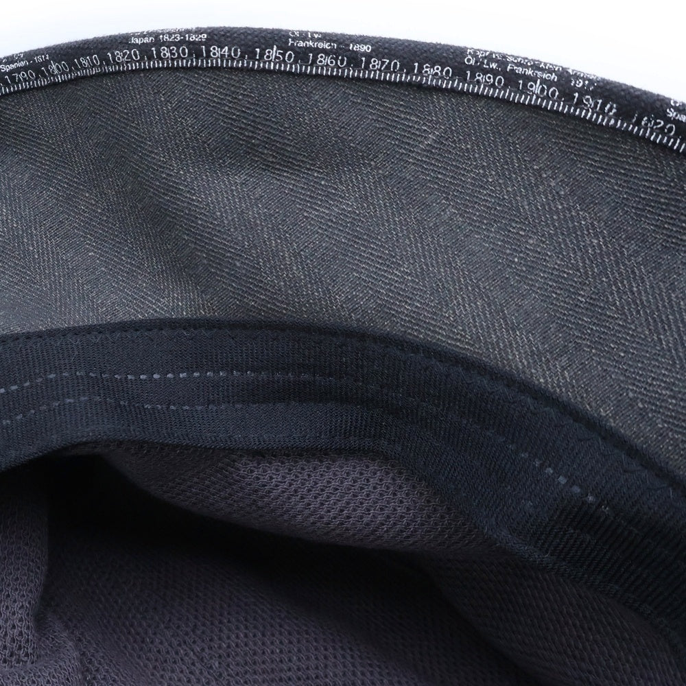 CA4LA(カシラ) シワ加工 変形バケットハット グレー