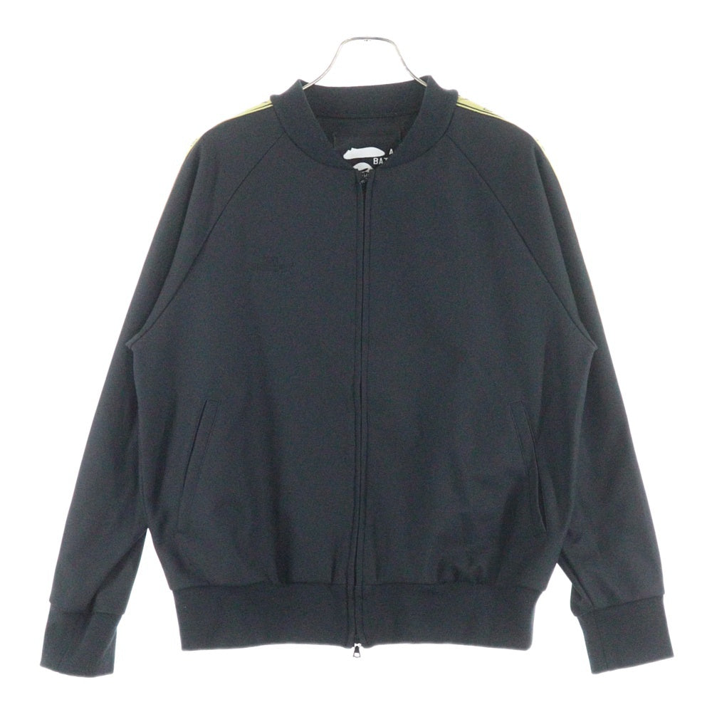 A BATHING APE(アベイシングエイプ) 90S BAPESTA TRACK JACKET ベイプスタ アームロゴ トラックジャケット ブラック