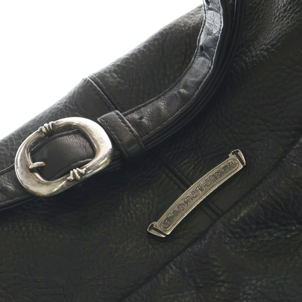 CHROME HEARTS(クロムハーツ) #1 SNAT PACK スナットパック ダガージップ ガンスリンガーベルト レザーウエストバッグ ブラック BCA378