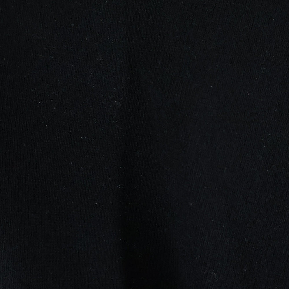 PRADA(プラダ) 23AW COTTON LONGSLEEVE POLO DNA793 コットン長袖ポロシャツ ブラック