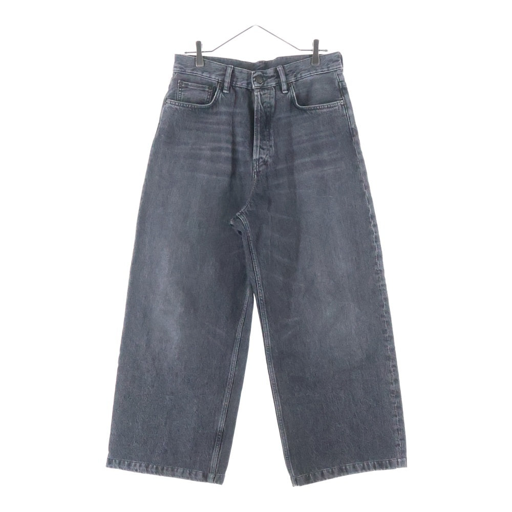 Acne Studios(アクネ ストゥディオズ) 1989 Ash Black B00322 アッシュ ワイドデニムパンツ ジーンズ