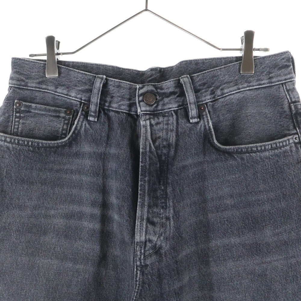 Acne Studios(アクネ ストゥディオズ) 1989 Ash Black B00322 アッシュ ワイドデニムパンツ ジーンズ