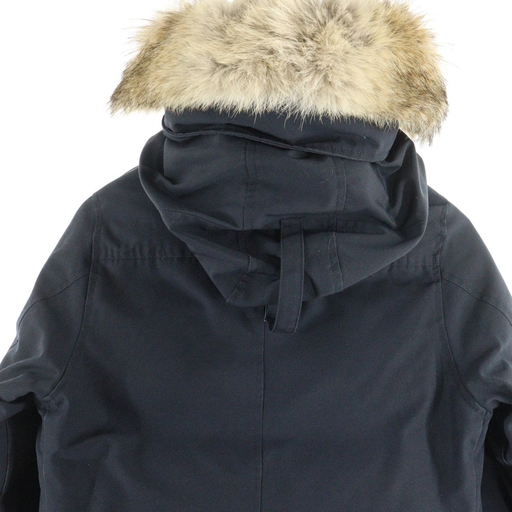 CANADA GOOSE(カナダグース) CHARLOTTE PARKA 2300JL シャーロットパーカー ジップアップ ファーフーデッド ダウンジャケット ブラック レディース