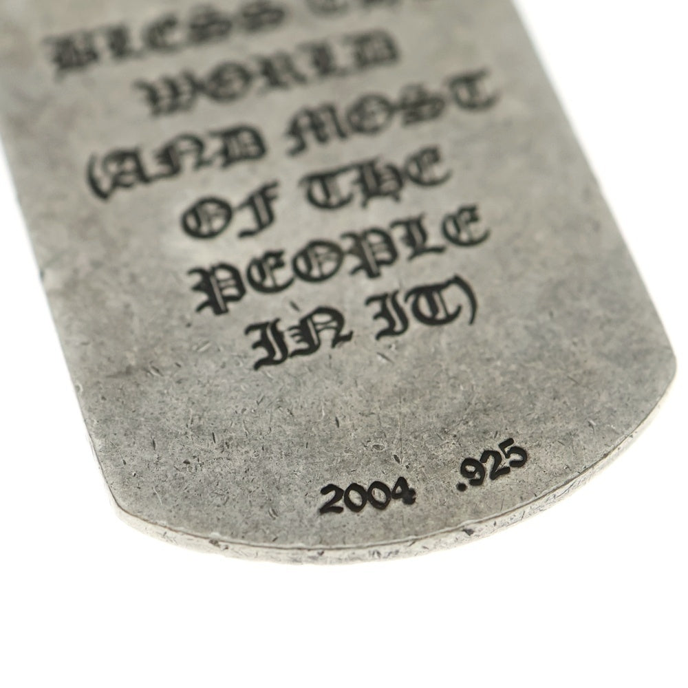 CHROME HEARTS(クロムハーツ) D TAG LRG GOD BLESS ゴットブレス