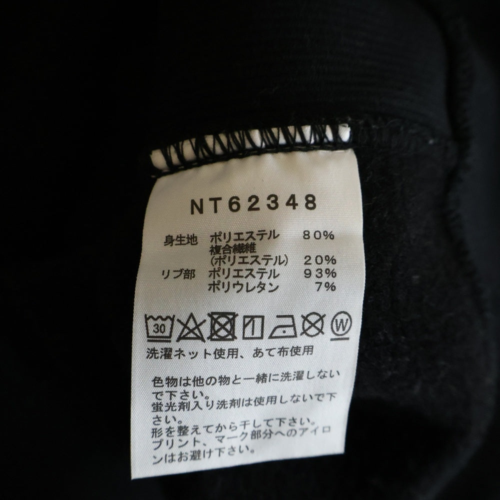 THE NORTH FACE(ザノースフェイス) SQUARE LOGO HOODIE NT62348 バックスクエアロゴ プルオーバーパーカー フーディ ブラック