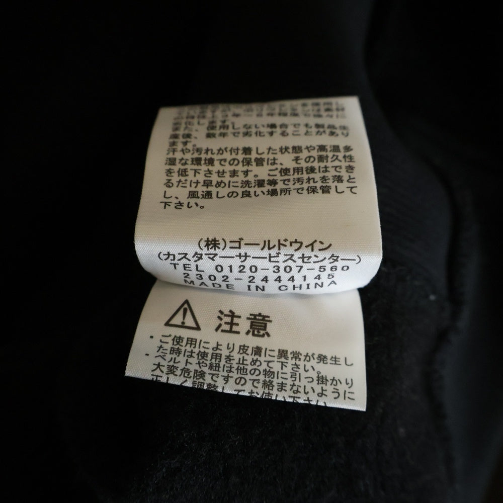 THE NORTH FACE(ザノースフェイス) SQUARE LOGO HOODIE NT62348 バックスクエアロゴ プルオーバーパーカー フーディ ブラック
