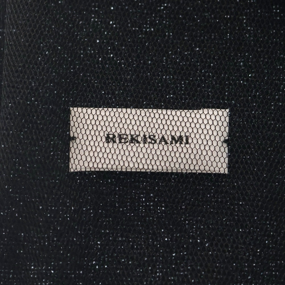 REKISAMI(レキサミ) レース付きマフラー ブラック