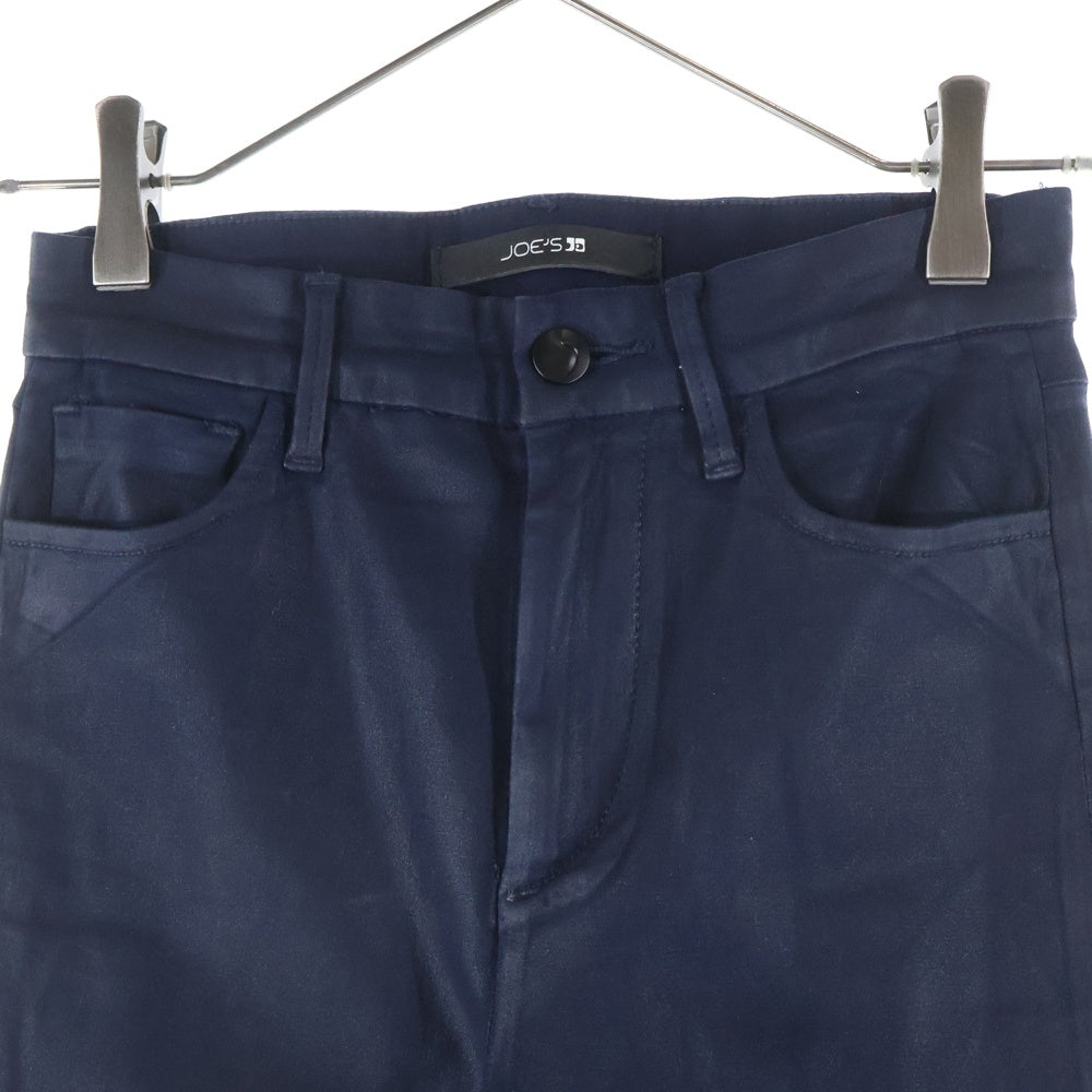 JOE's(ジョーズ) スエードスキニーデニムパンツ ネイビー レディース JL5748