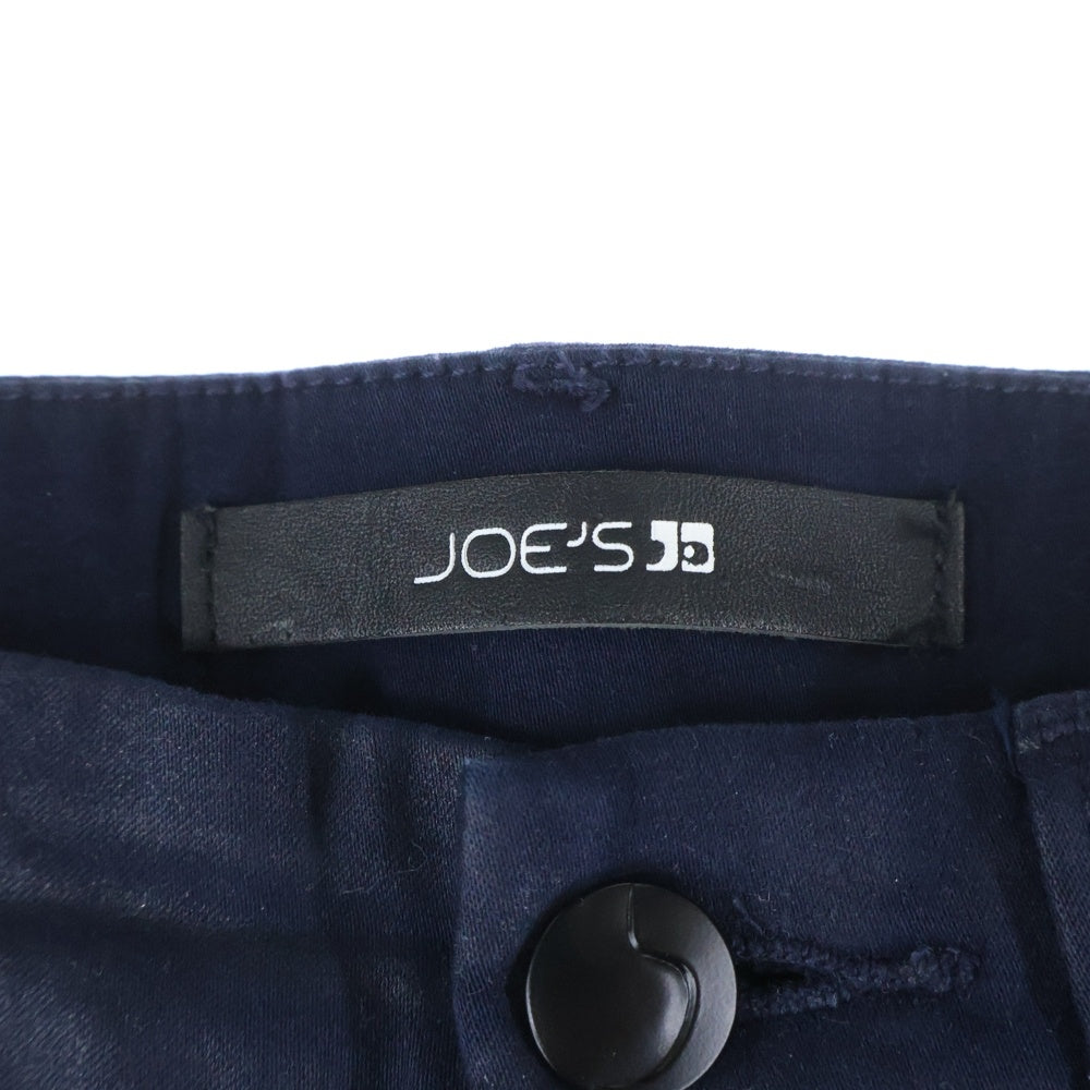 JOE's(ジョーズ) スエードスキニーデニムパンツ ネイビー レディース JL5748