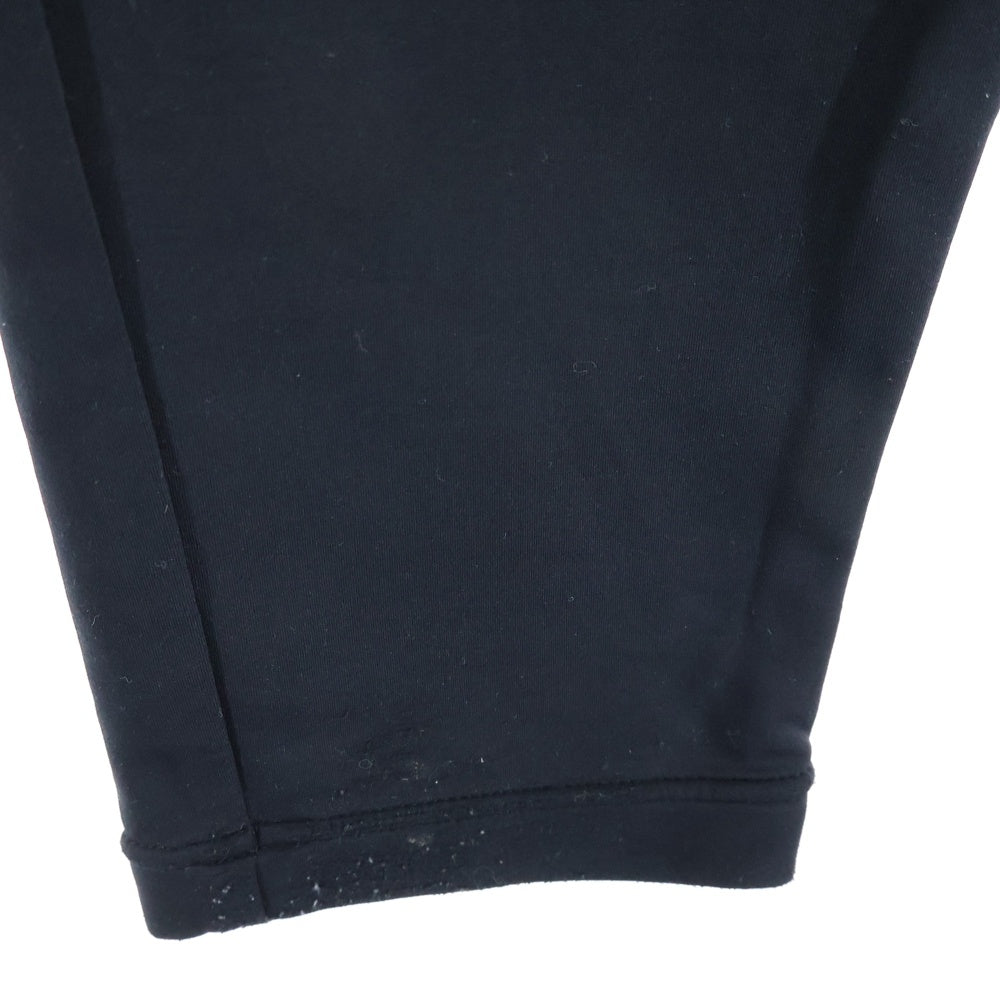 MARK&LONA(マークアンドロナ) バックラバーロゴ フロントダブルジップポケットパンツ トラウザーズ ブラック レディース MLW-9A-AT01